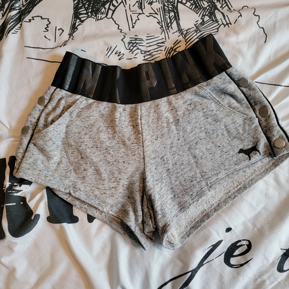 PINK Victoria's Secret Pants - VS Pink Thick Band Shorts w/Pockets Size XS